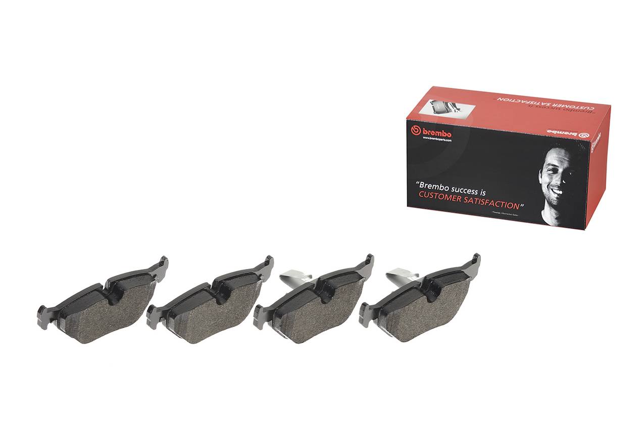 BMW Disc Brake Pad Set - Rear (Low-Met) 34216761281 Brembo