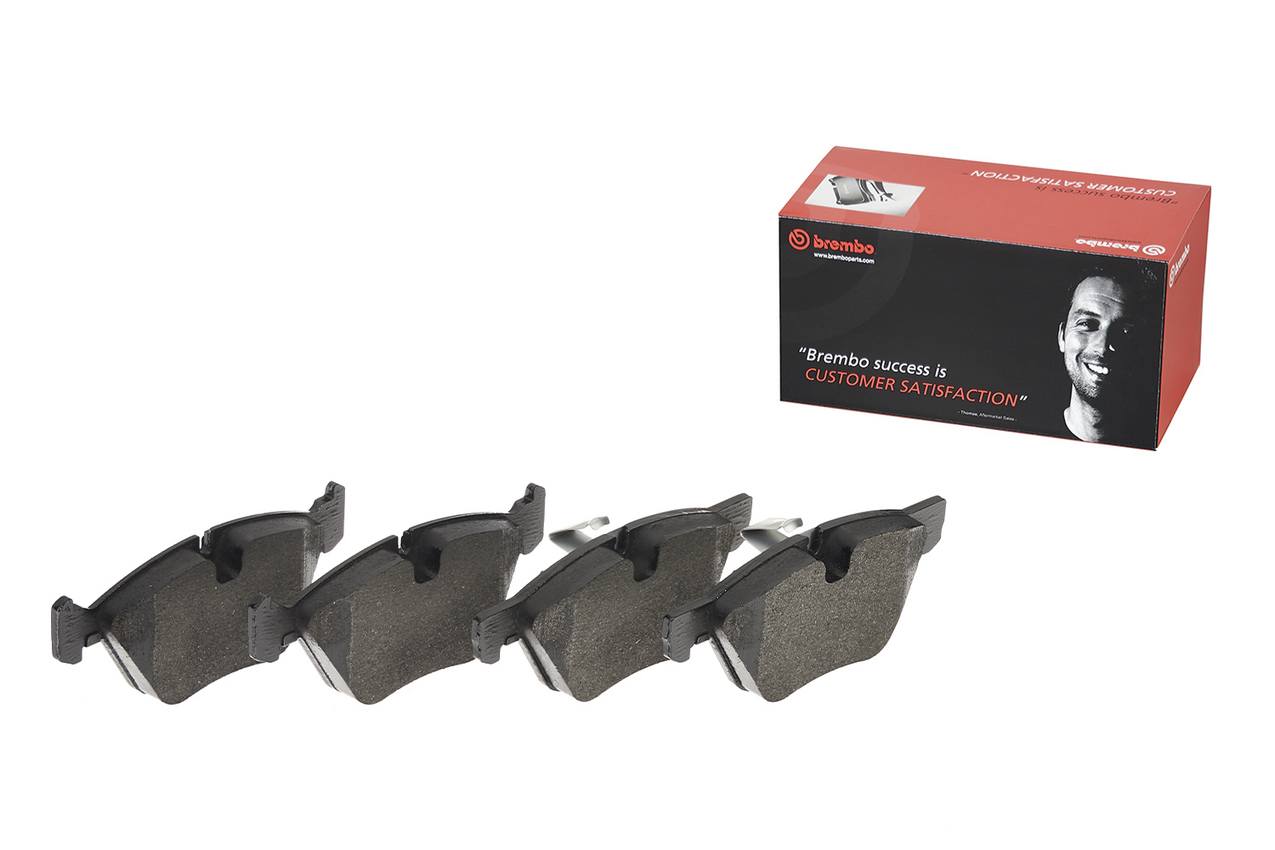 BMW Disc Brake Pad Set - Front (Low-Met) 34116799166 Brembo