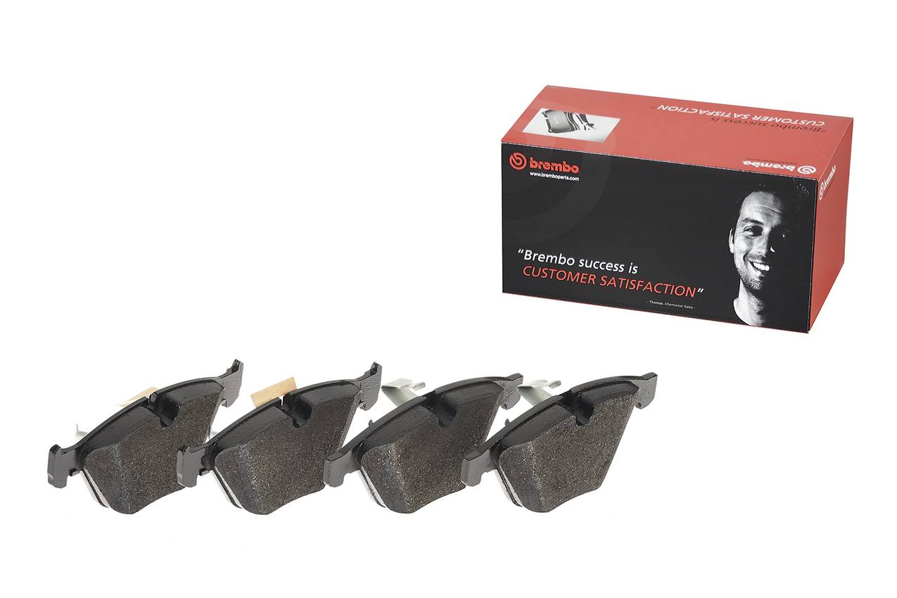 BMW Disc Brake Pad Set - Front (Low-Met) 34112283865 Brembo