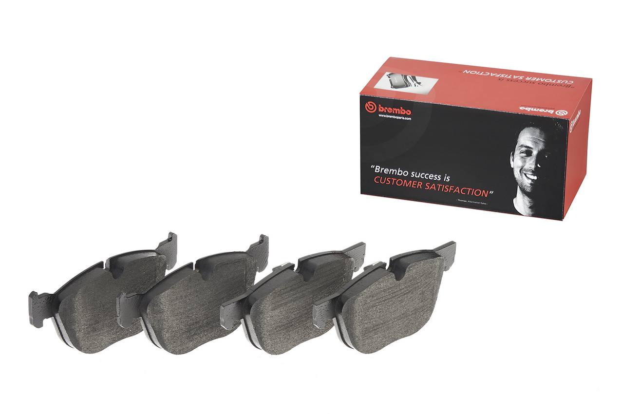 BMW Disc Brake Pad Set - Front (Low-Met) 34116877653 Brembo