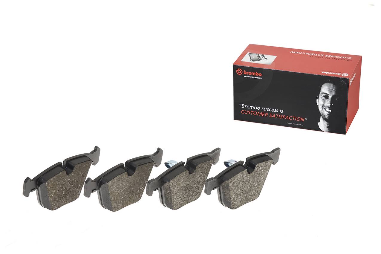 BMW Disc Brake Pad Set - Rear (Low-Met) 34216794879 Brembo