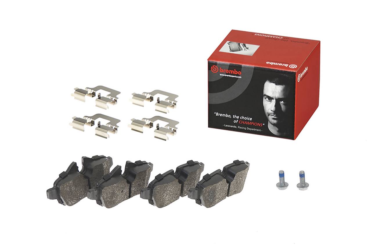 Mini Disc Brake Pad and Rotor Kit - Rear (280mm) (Low-Met) Brembo