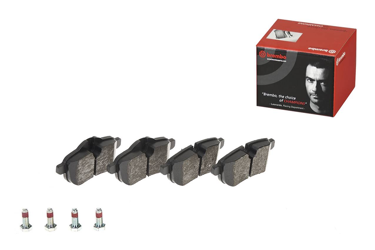 BMW Disc Brake Pad Set - Rear (Low-Met) 34216788275 Brembo