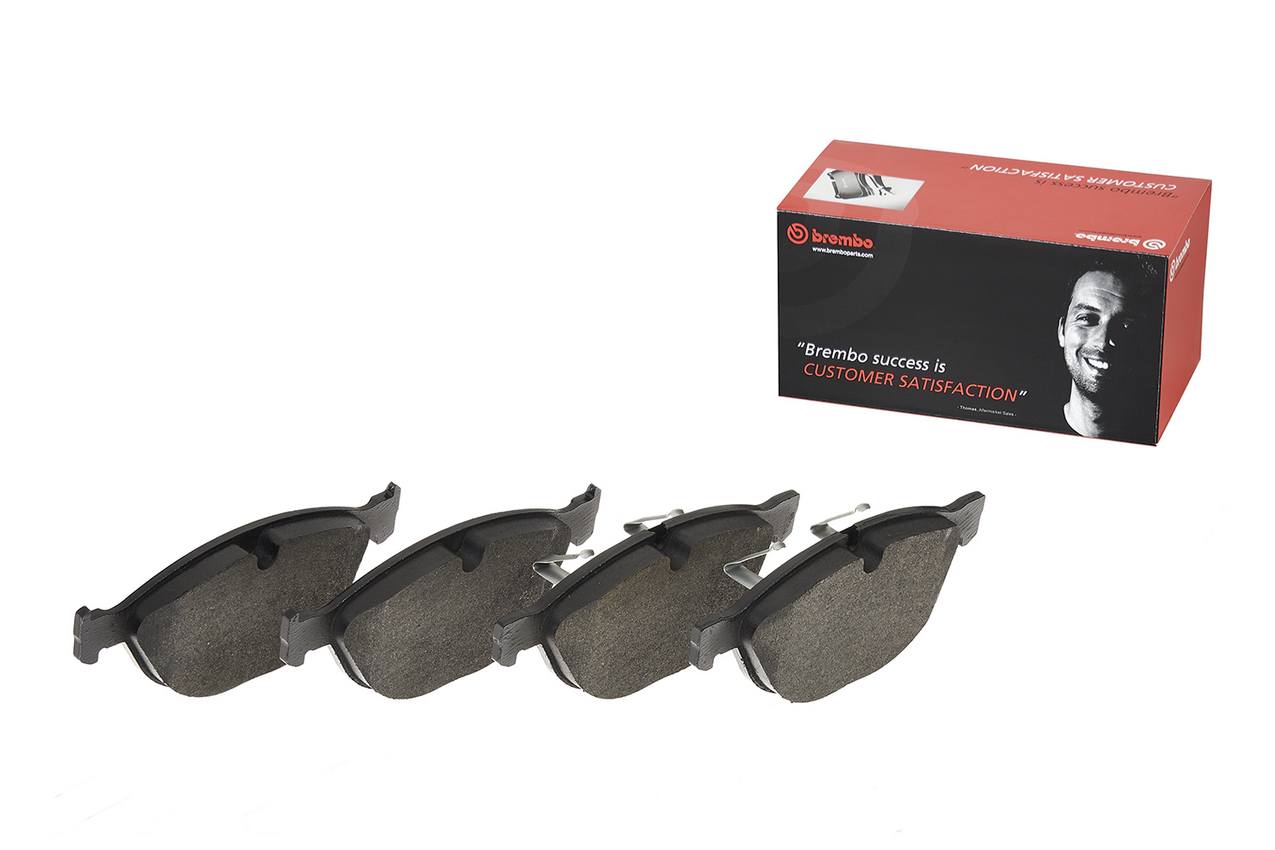 BMW Disc Brake Pad Set - Front (Low-Met) 34112284065 Brembo