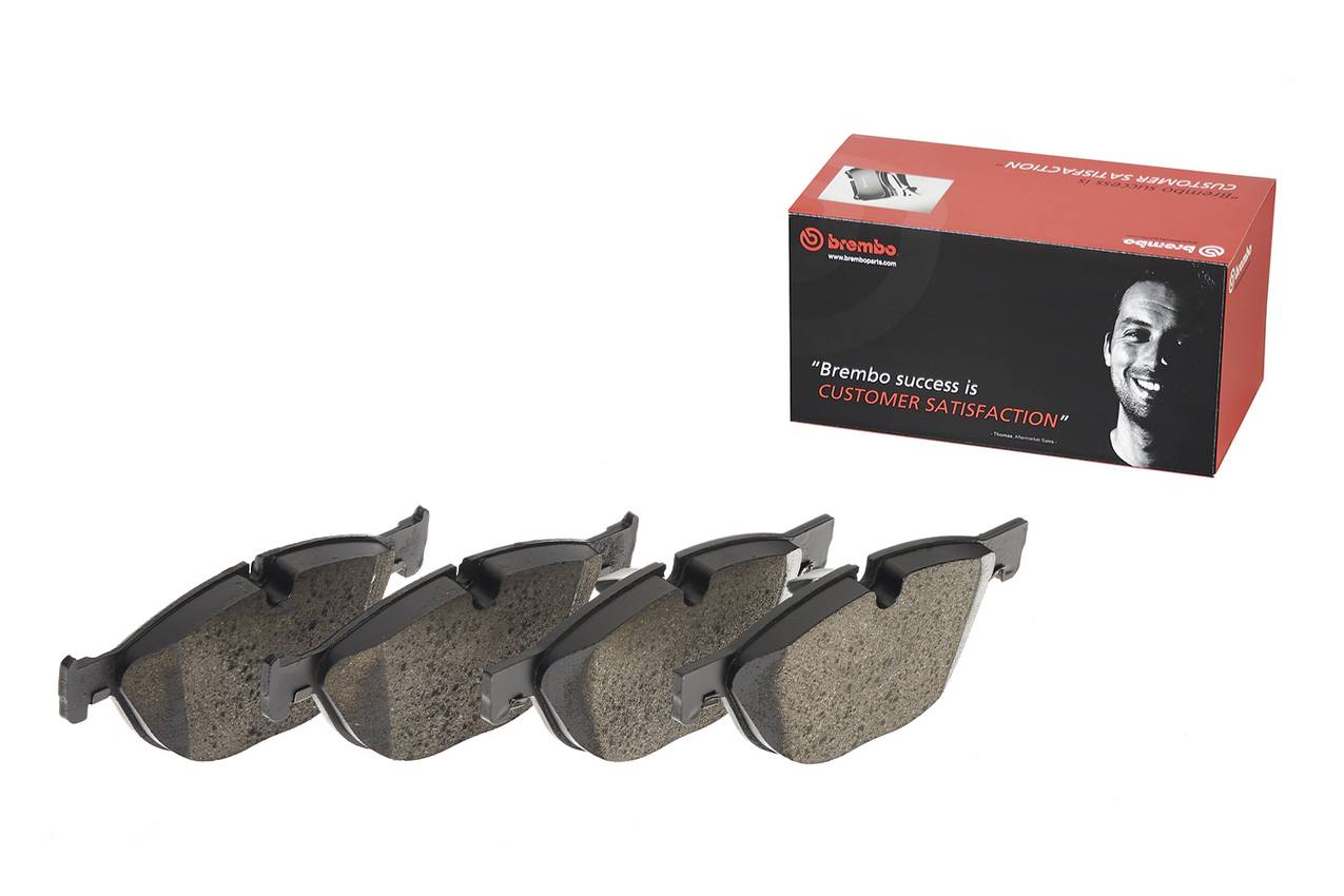 BMW Disc Brake Pad Set - Front (Low-Met) 34116851269 Brembo