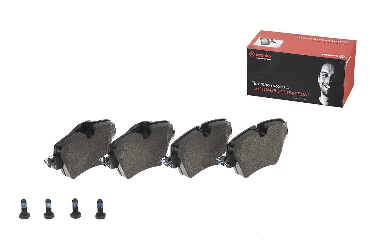 BMW Mini Disc Brake Pad Set - Front (Low-Met) 34106876245 Brembo