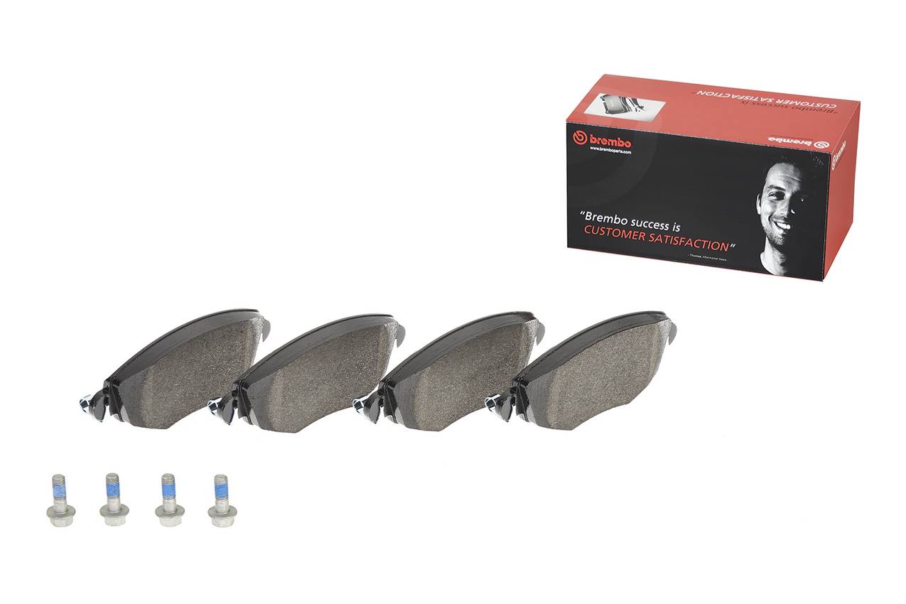 Jaguar Disc Brake Pad Set - Front (Low-Met) C2S48022 Brembo