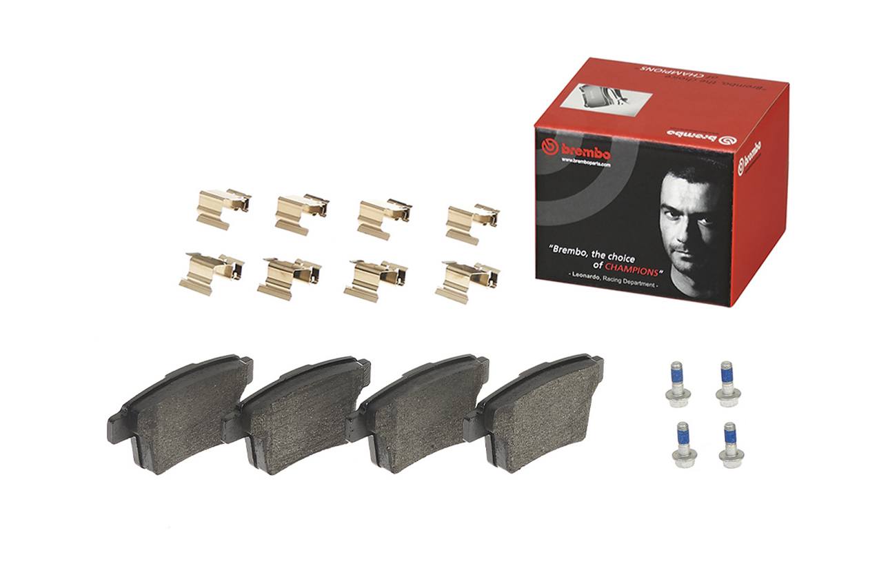 Jaguar Ford Mercury Disc Brake Pad Set - Rear (Low-Met) C2S52081 Brembo