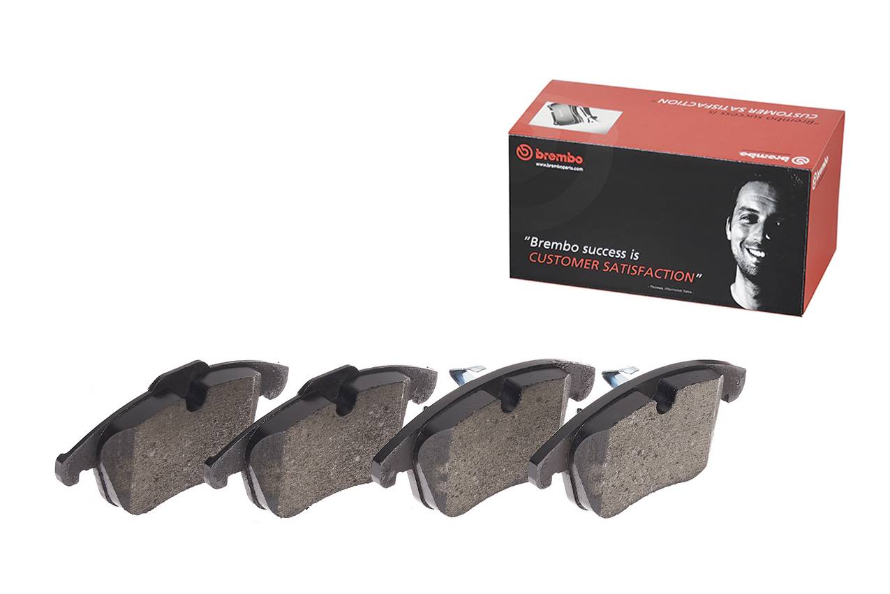 Jaguar Land Rover Volvo Disc Brake Pad Set - Front (Low-Met) 307935400 Brembo