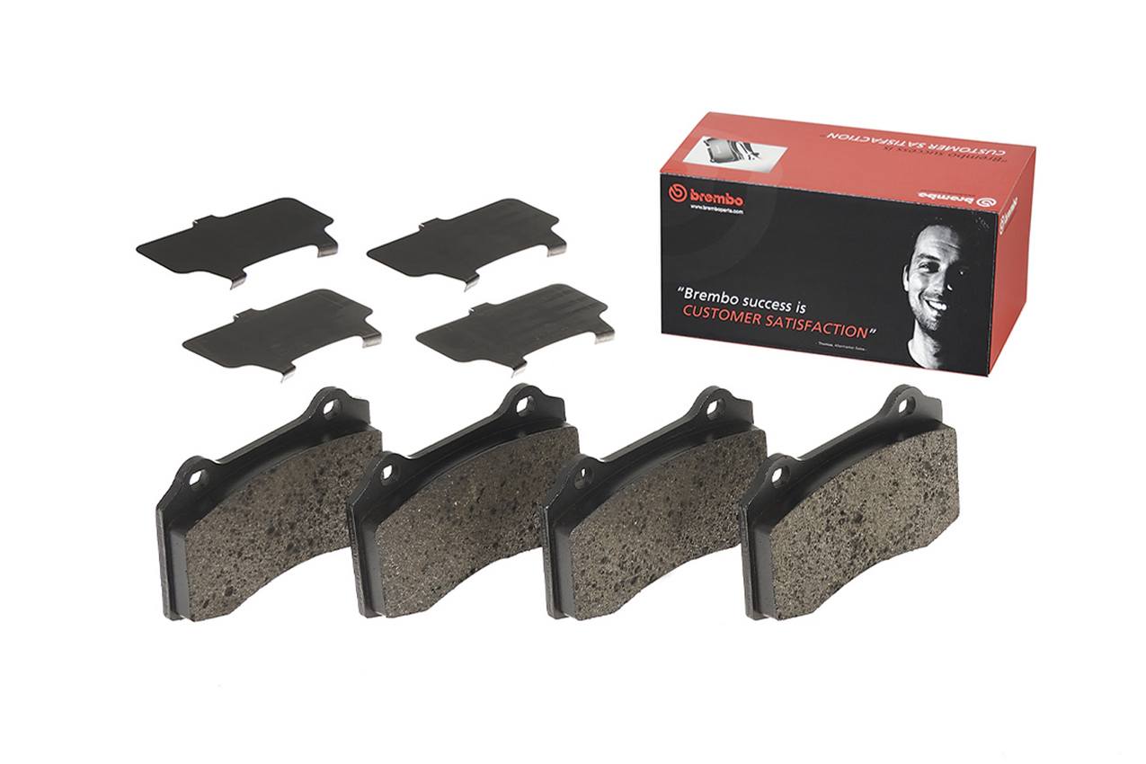 Tesla Disc Brake Pad and Rotor Kit - Rear (365mm) (Low-Met) Brembo