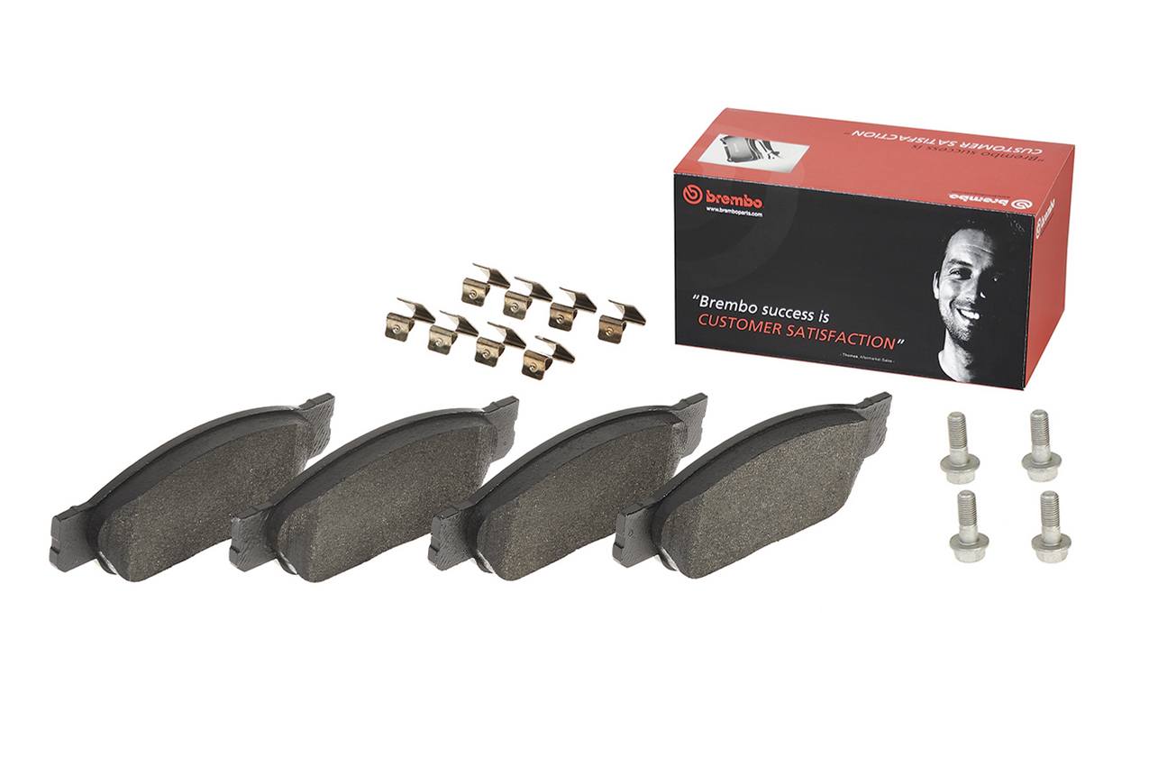 Jaguar Ford Lincoln Disc Brake Pad Set - Front (Low-Met) XR837417 Brembo