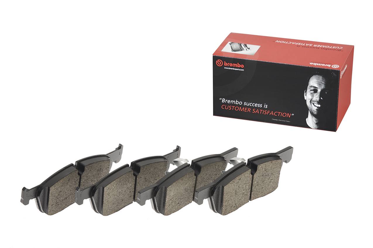 Jaguar Land Rover Disc Brake Pad Set - Front (Low-Met) T4N9760 Brembo