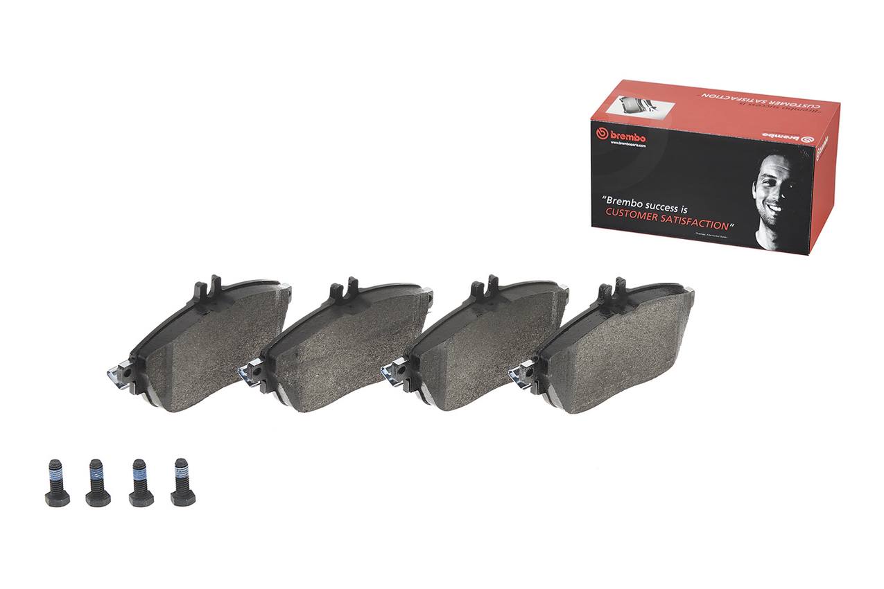 Infiniti Mercedes Disc Brake Pad Set - Front (Low-Met) 0084200620 Brembo