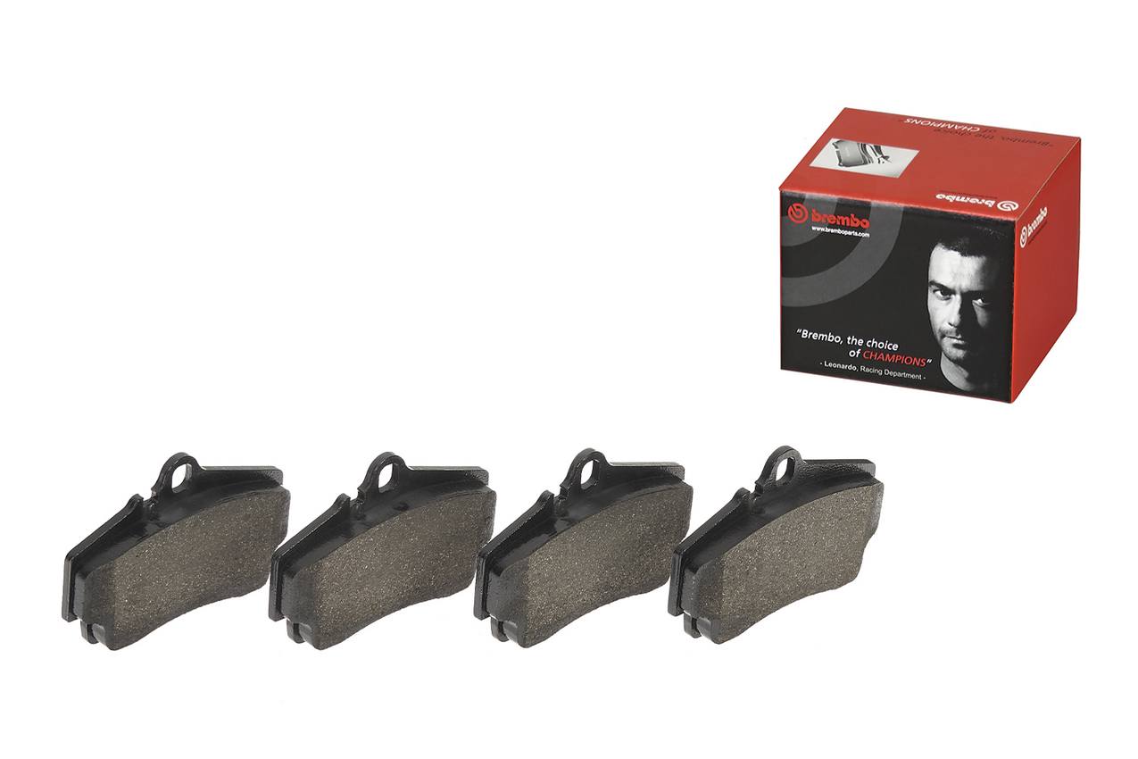 Porsche Disc Brake Pad Set - Rear (Low-Met) 99635293903 Brembo