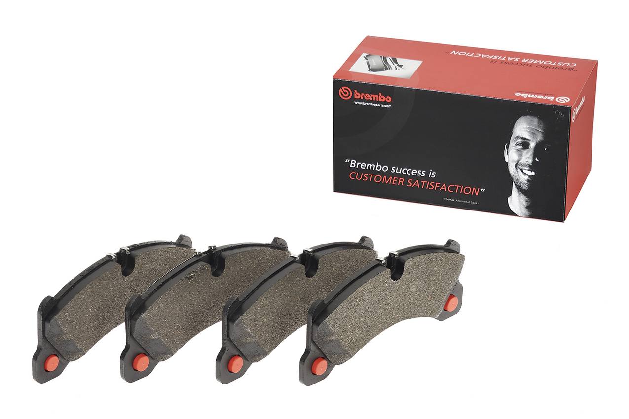 Porsche Disc Brake Pad and Rotor Kit - Front (350mm) (Low-Met) Brembo