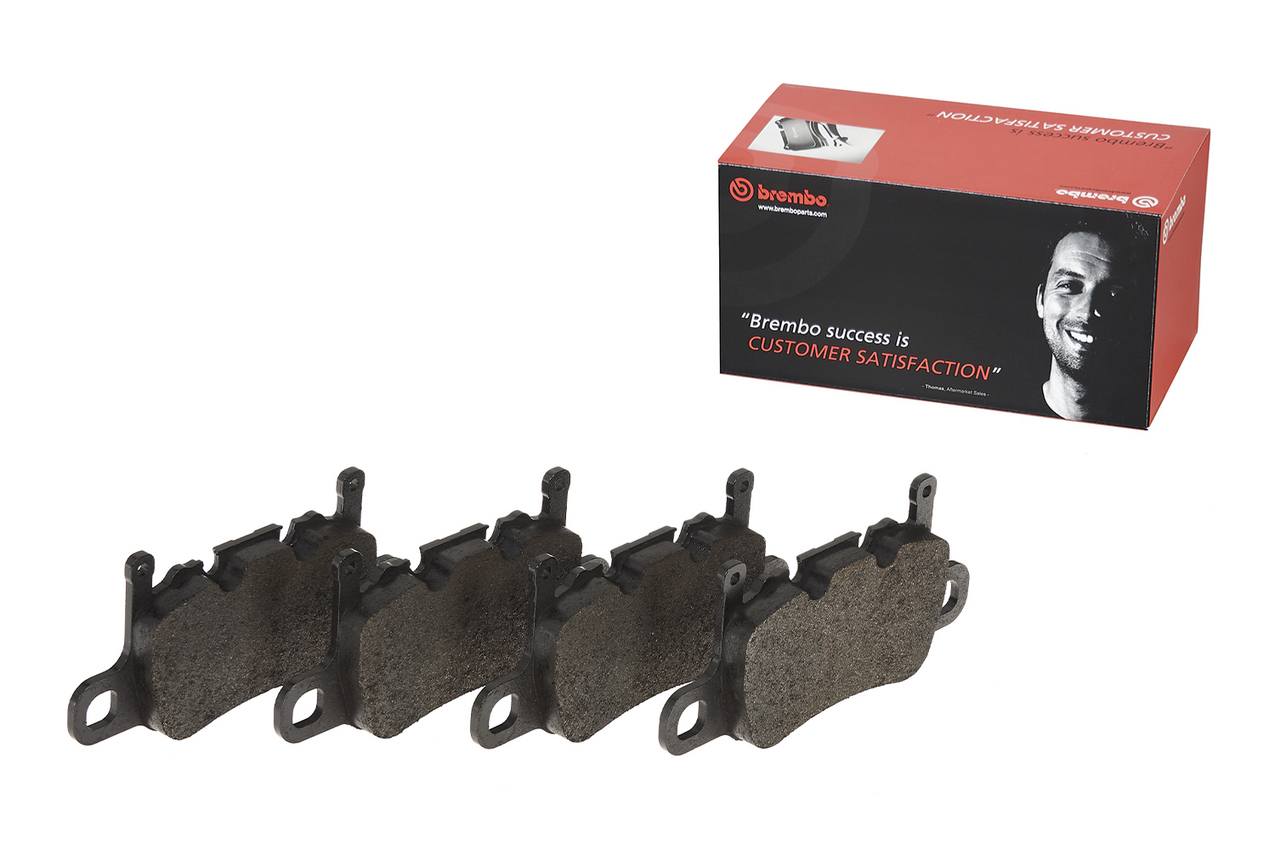 Porsche Disc Brake Pad Set - Rear (Low-Met) 99135294882 Brembo