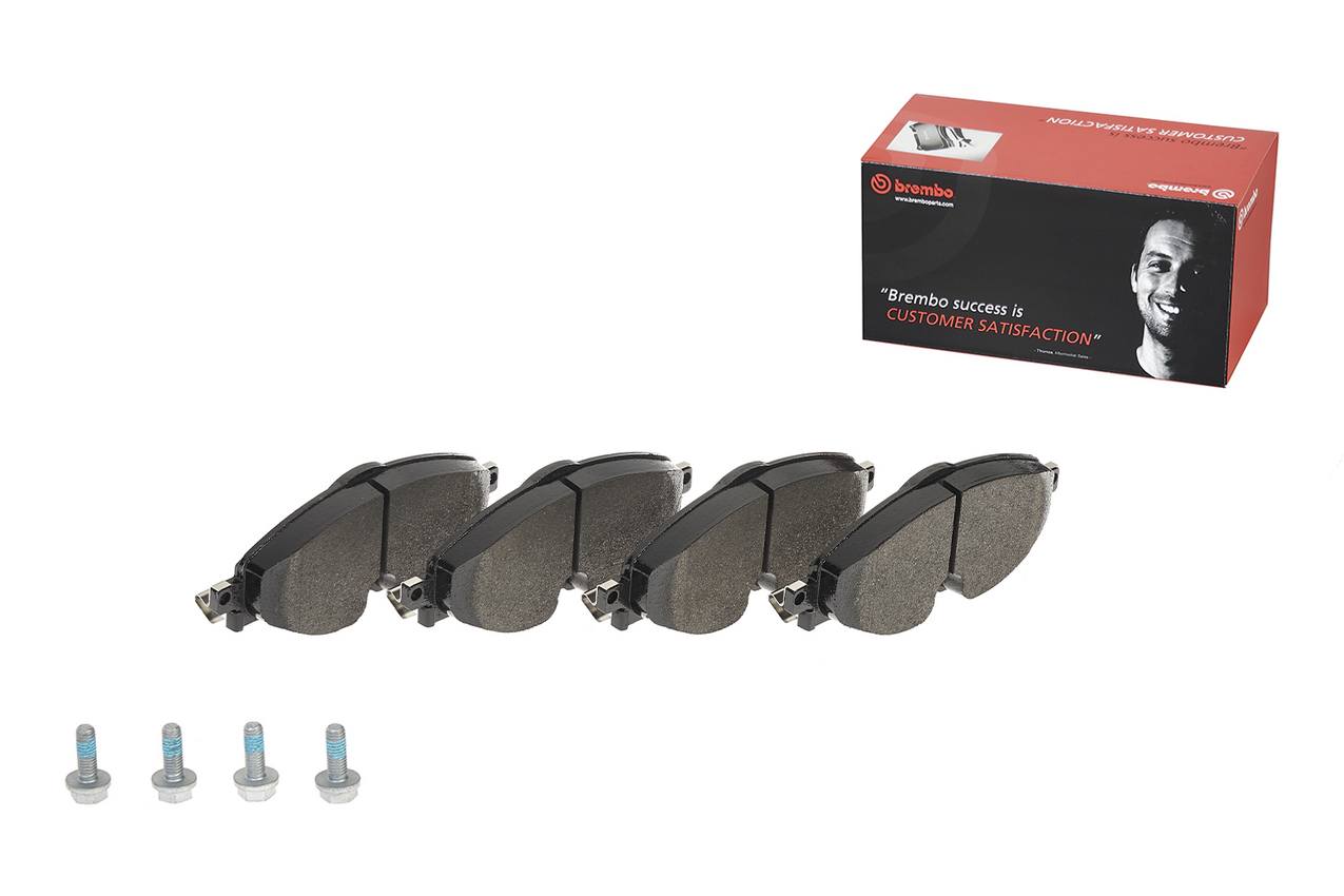 Volkswagen Disc Brake Pad Set – Front (Low-Met) 5Q0698151D Brembo