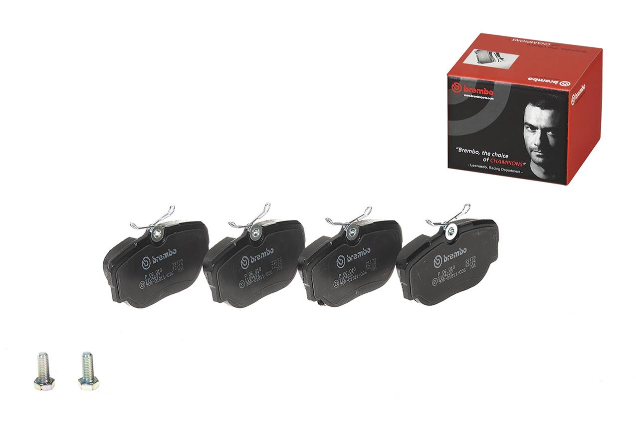 BMW Disc Brake Pad Set - Front (Low-Met) 34111162481 Brembo