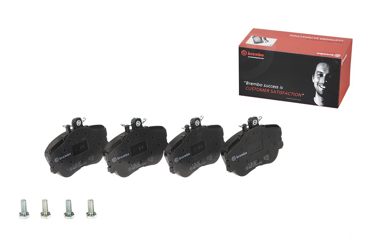 Mercedes Disc Brake Pad Set - Front (Low-Met) 005420462041 Brembo