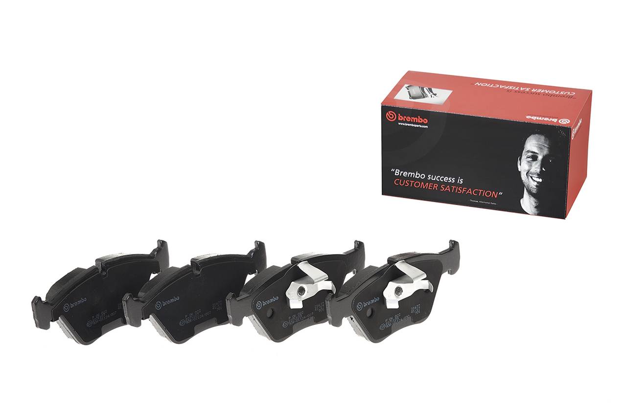 BMW Disc Brake Pad Set - Front (Low-Met) 34116761279 Brembo