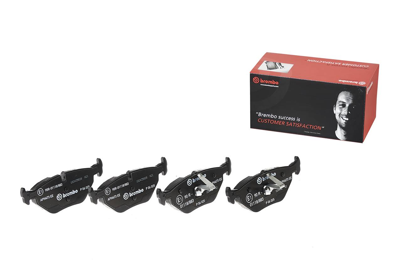 BMW Disc Brake Pad and Rotor Kit - Rear (294mm) (Low-Met) (Xtra) Brembo