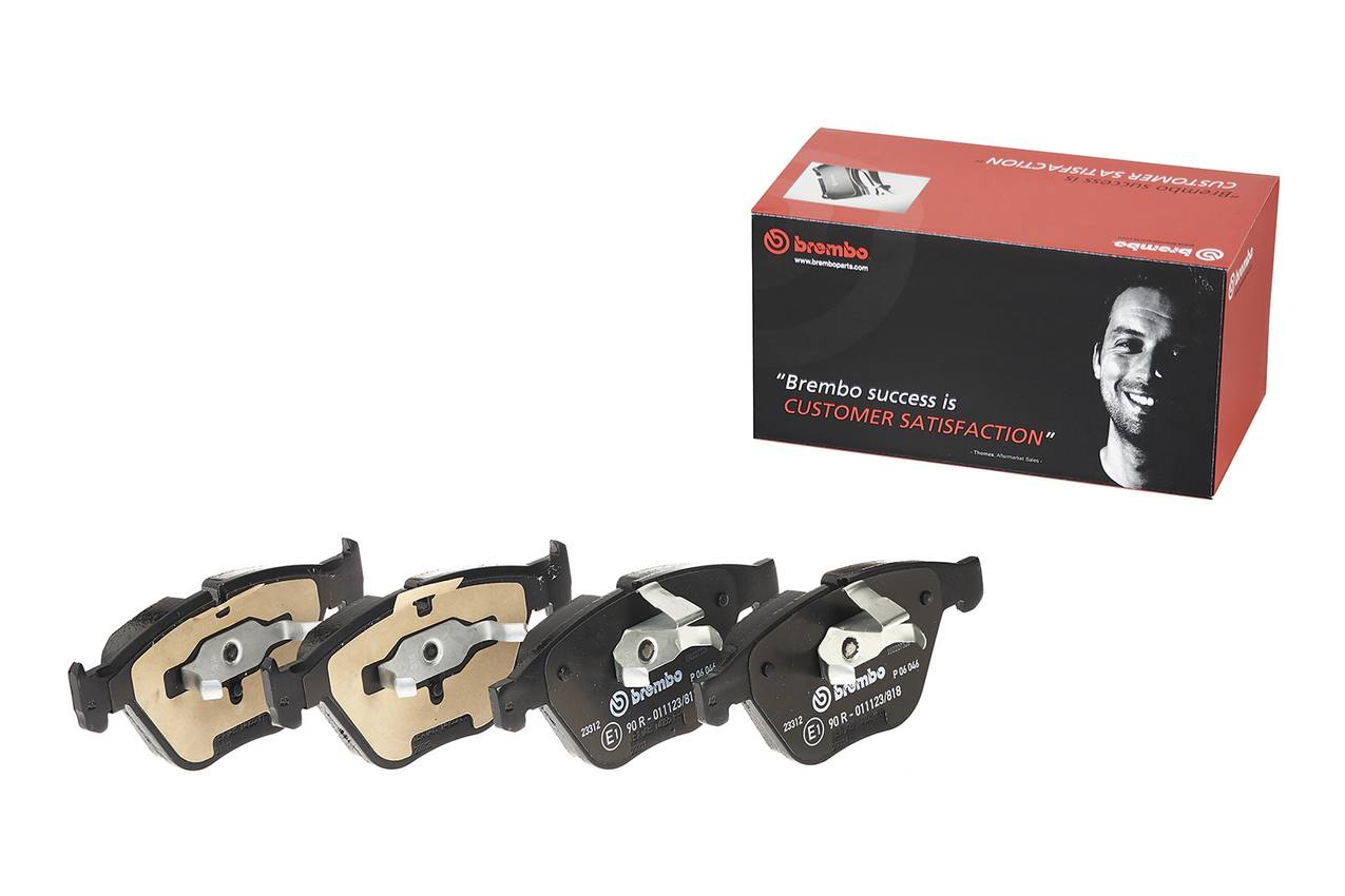 BMW Disc Brake Pad Set - Front (Low-Met) 34112283865 Brembo