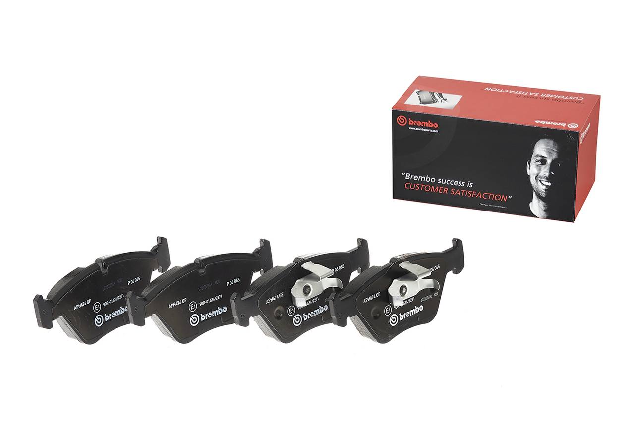 BMW Disc Brake Pad Set - Front (Low-Met) 34116761280 Brembo