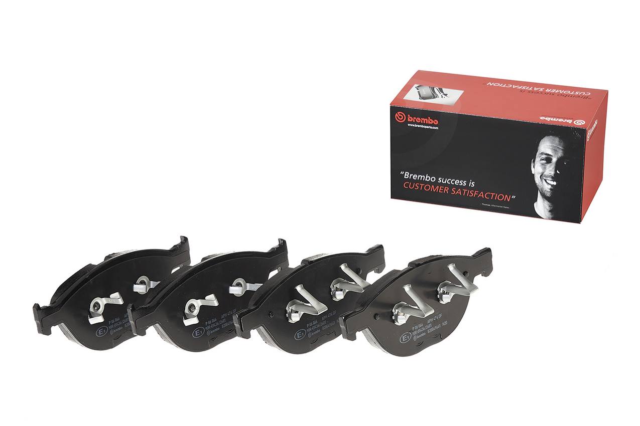 BMW Disc Brake Pad Set - Front (Low-Met) 34112284065 Brembo