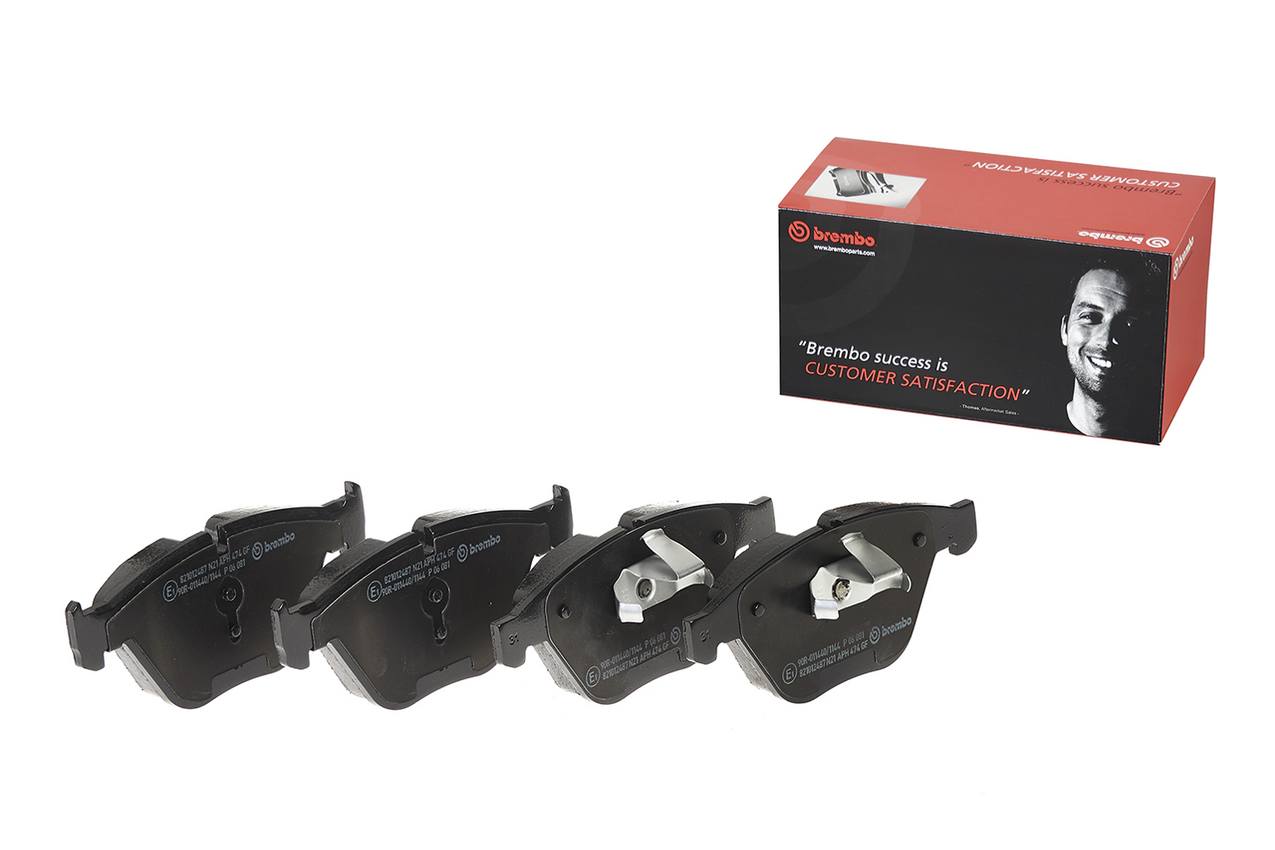 BMW Disc Brake Pad Set - Front (Low-Met) 34116794920 Brembo