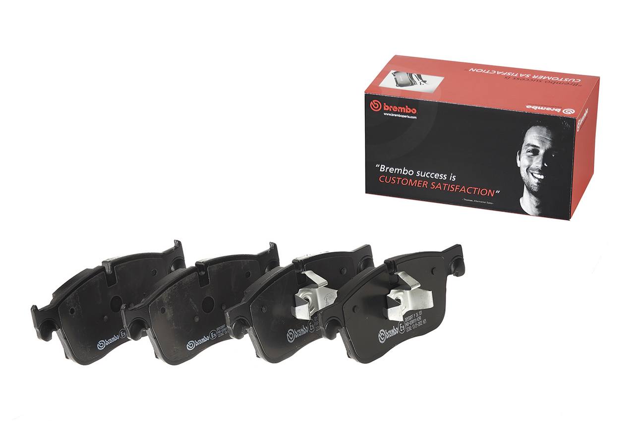 Jaguar Land Rover Disc Brake Pad Set - Front (Low-Met) T4N14764 Brembo