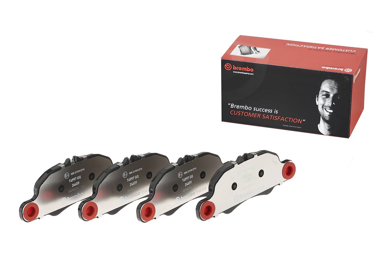 Porsche Disc Brake Pad Set - Front (Low-Met) 99735193819 Brembo