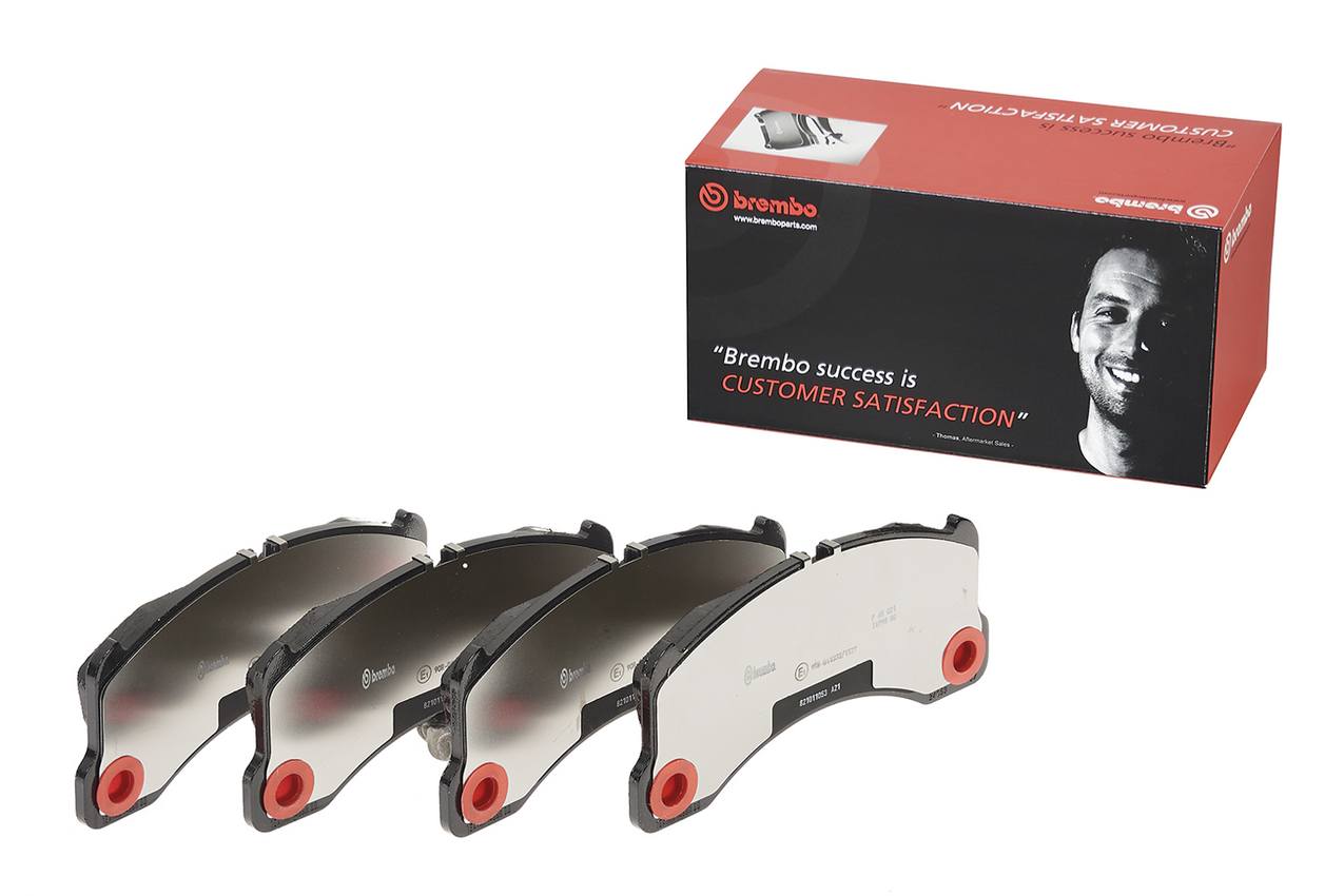 Porsche Disc Brake Pad Set - Front (Low-Met) PAA698151 Brembo