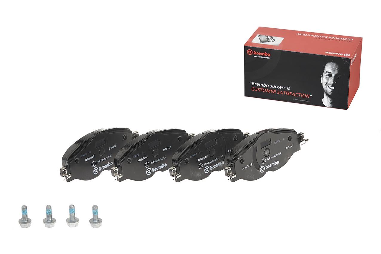 Volkswagen Disc Brake Pad Set - Front (Low-Met) 5Q0698151D Brembo