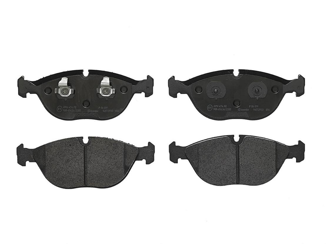 Audi BMW Mercedes Disc Brake Pad Set - Front (Low-Met) 34116761246 Brembo