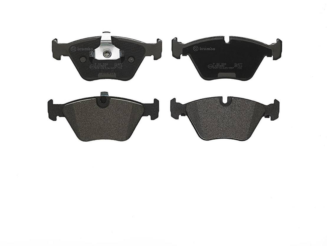 BMW Disc Brake Pad Set - Front (Low-Met) 34116761279 Brembo