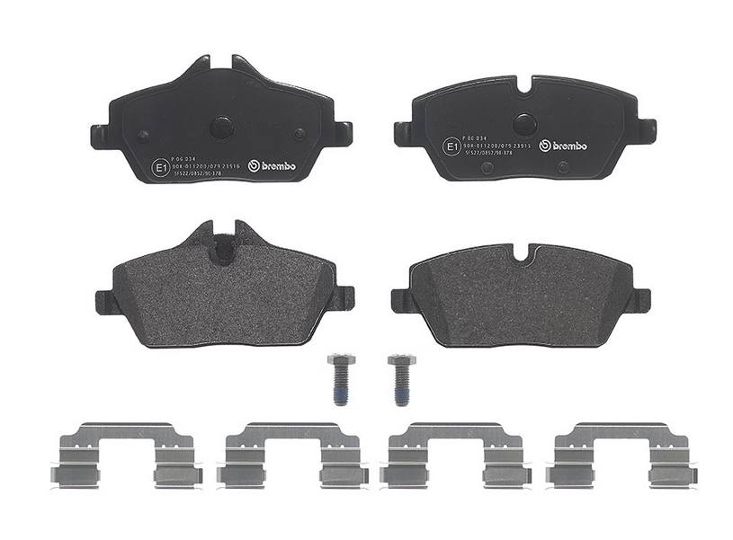 Mini Disc Brake Pad Set - Front (Low-Met) 34116774050 Brembo