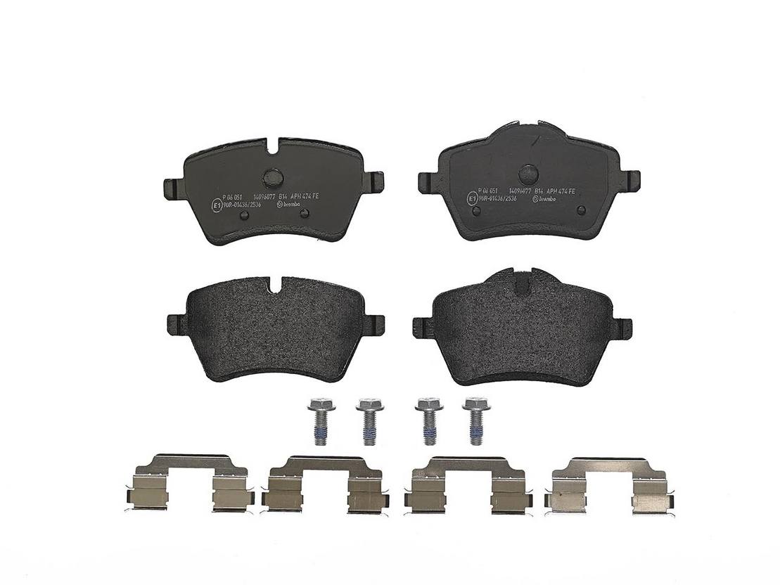 Mini Disc Brake Pad Set - Front (Low-Met) 34116798469 Brembo