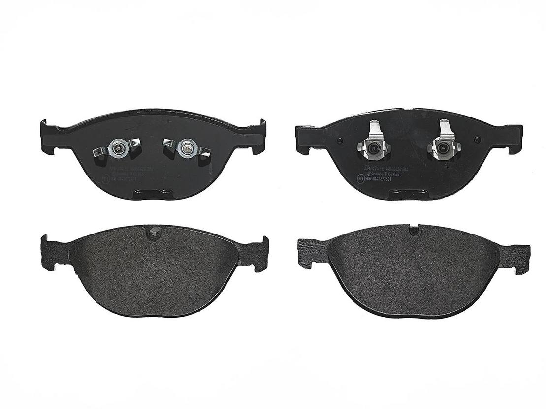 BMW Disc Brake Pad Set - Front (Low-Met) 34112284065 Brembo