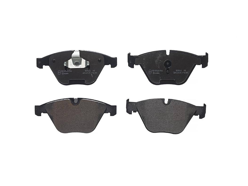 BMW Disc Brake Pad Set - Front (Low-Met) 34116794920 Brembo