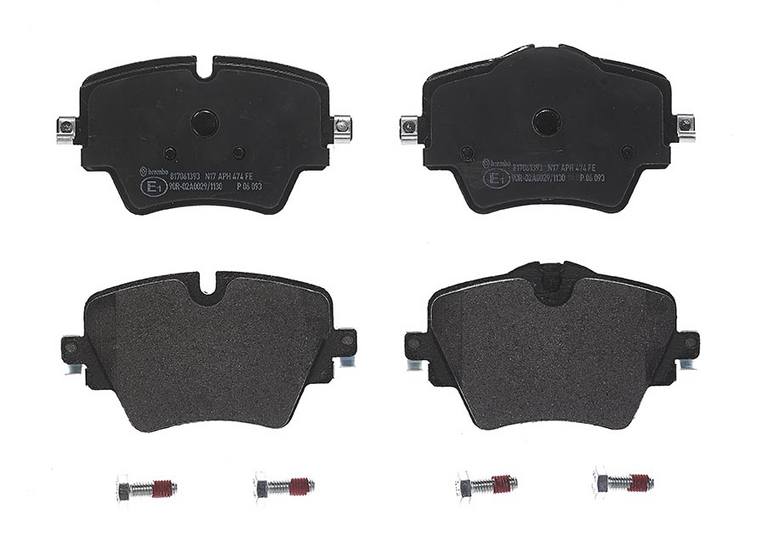 BMW Mini Disc Brake Pad Set - Front (Low-Met) 34106876245 Brembo