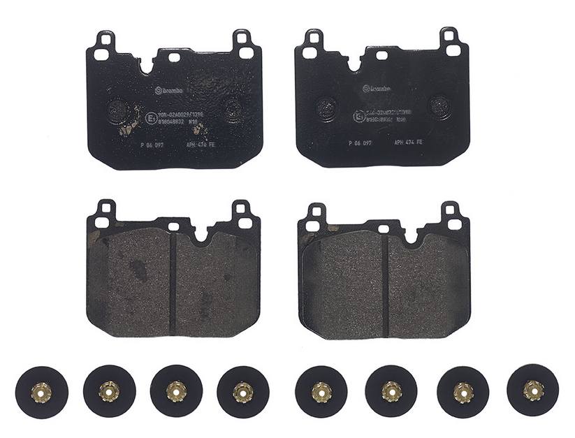 BMW Mini Disc Brake Pad Set – Front (Low-Met) 34106889266 Brembo
