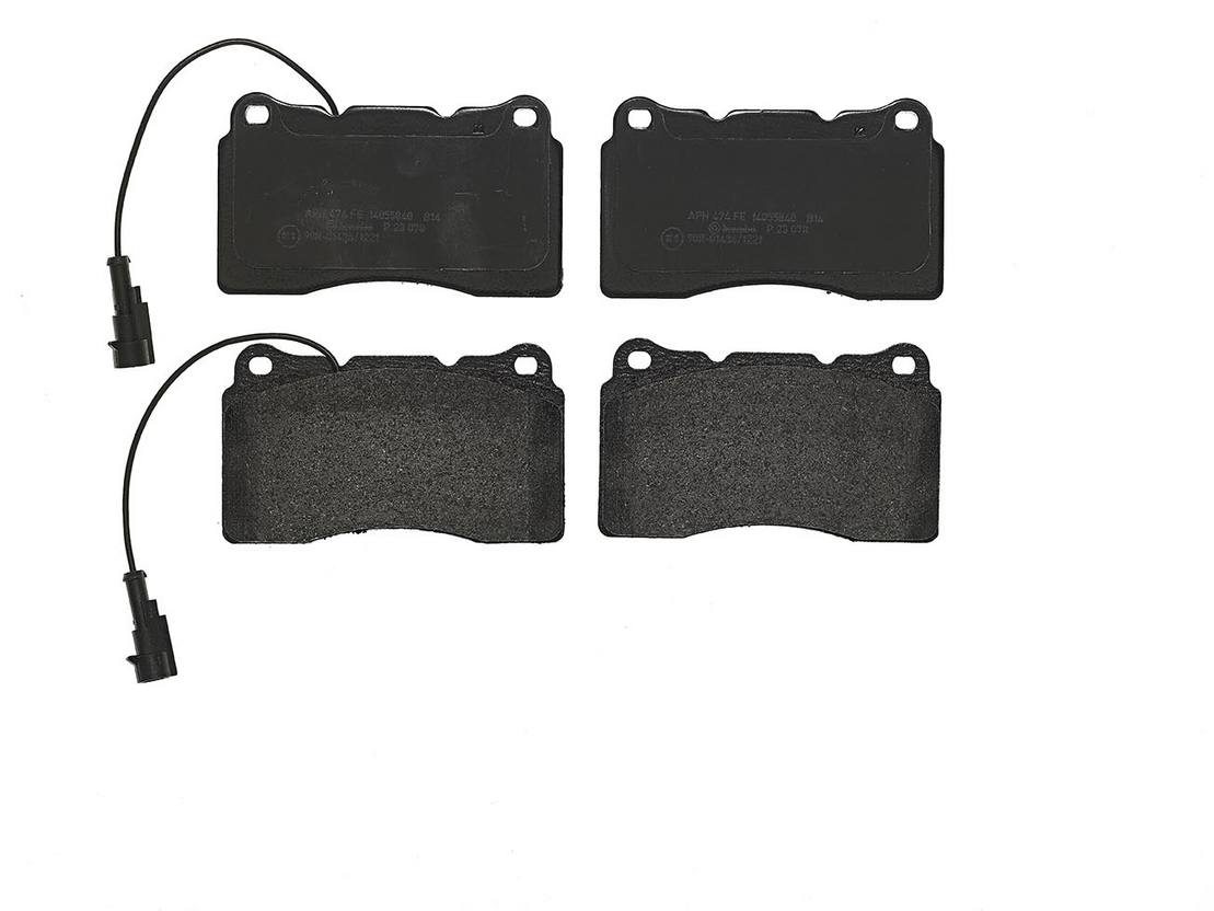 Volvo Disc Brake Pad Set - Front (Low-Met) 30748957 Brembo