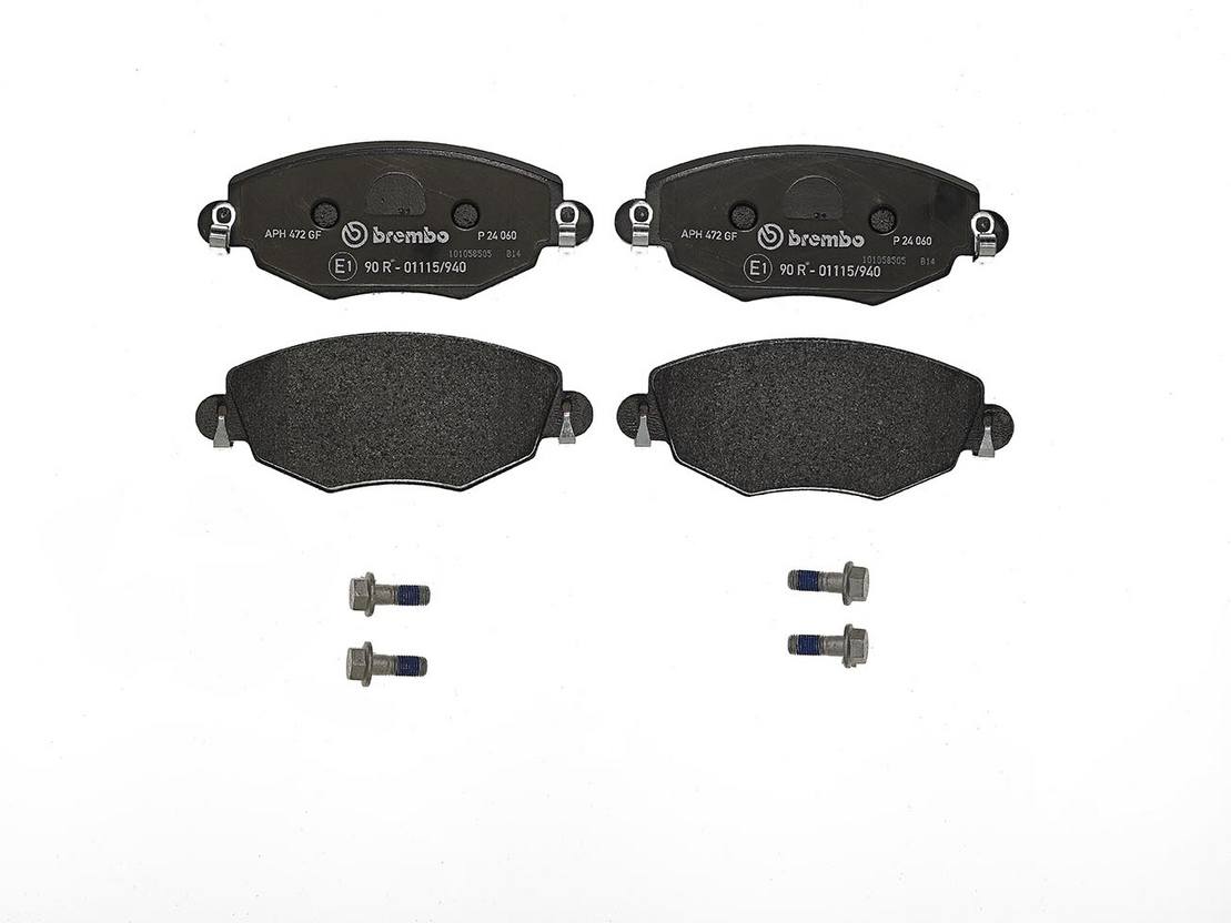 Jaguar Disc Brake Pad Set - Front (Low-Met) C2S48022 Brembo