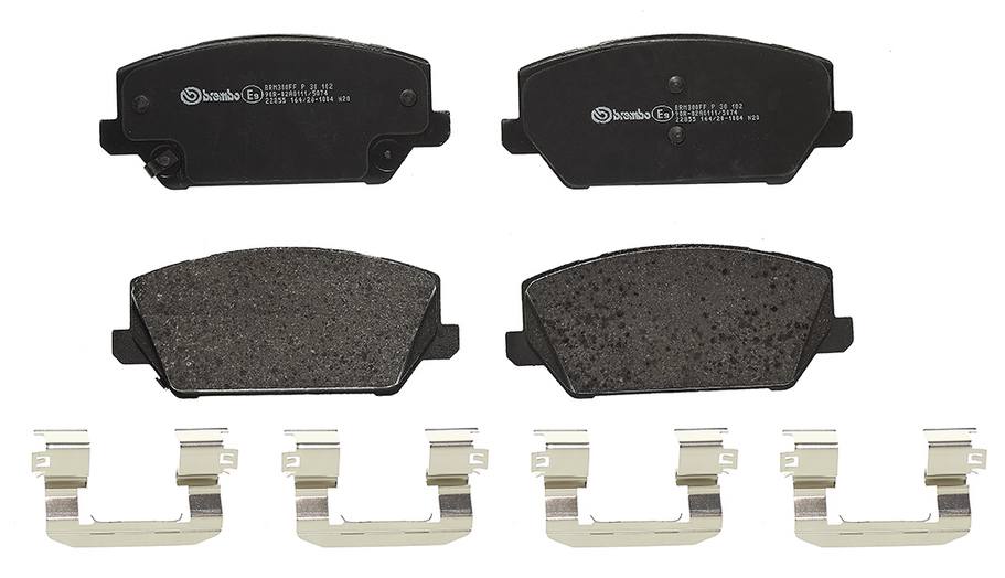 Hyundai Disc Brake Pad Set - Front (Low-Met) 58101S1A00 Brembo