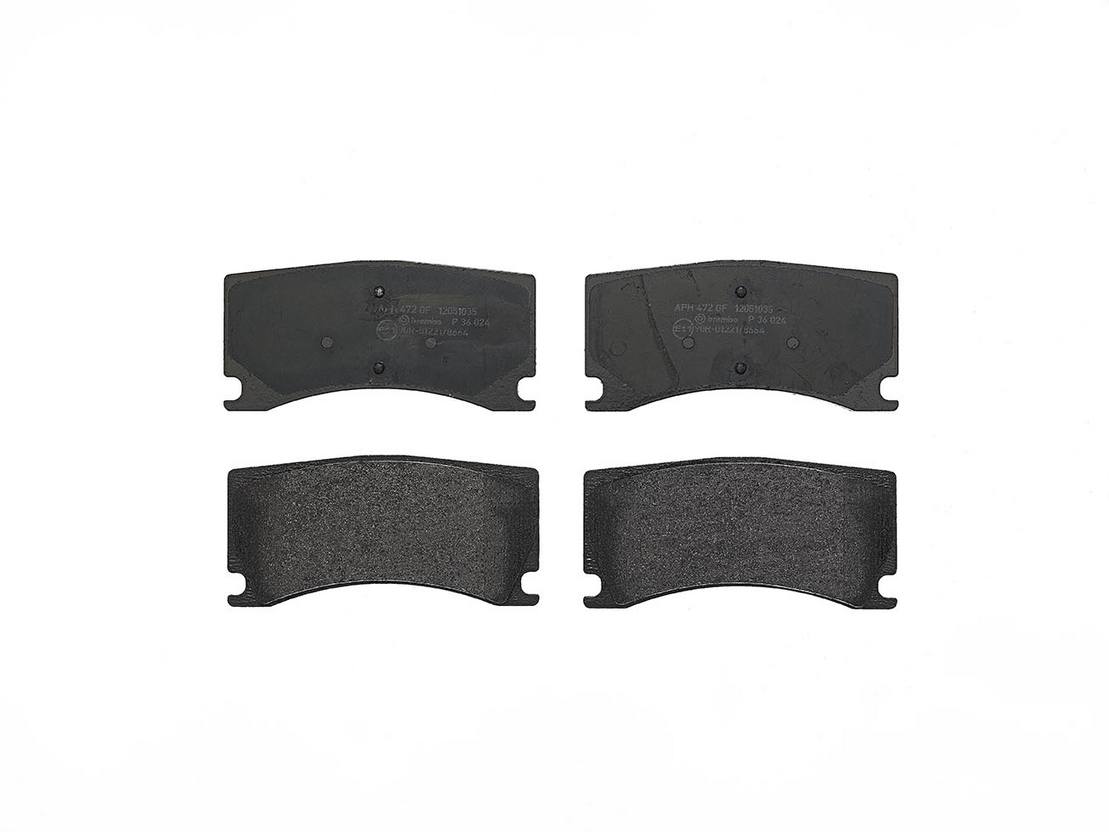 Jaguar Disc Brake Pad Set - Rear (Low-Met) C2P15994 Brembo