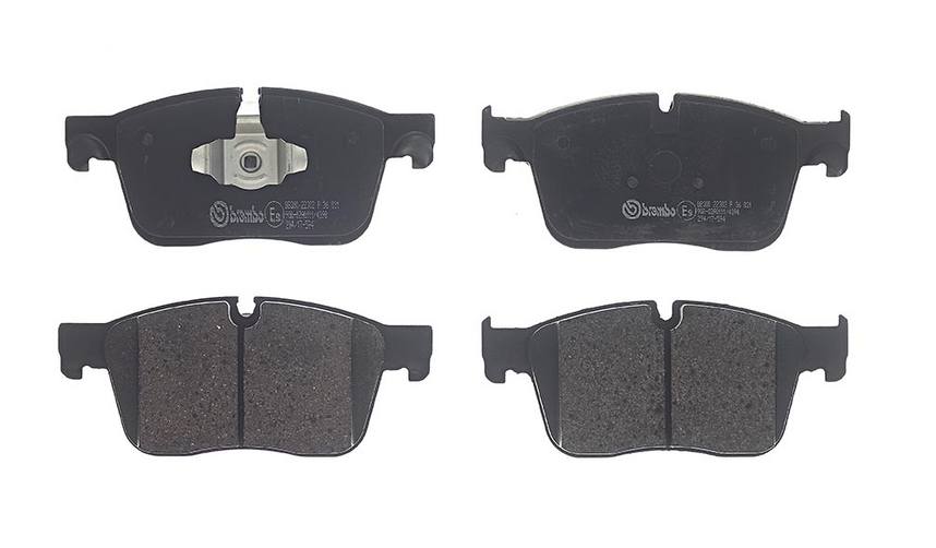 Jaguar Land Rover Disc Brake Pad Set - Front (Low-Met) T4N14764 Brembo