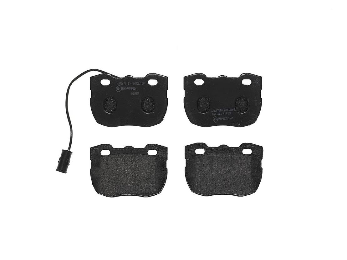 Land Rover Disc Brake Pad Set - Front (Low-Met) SFP500180 Brembo