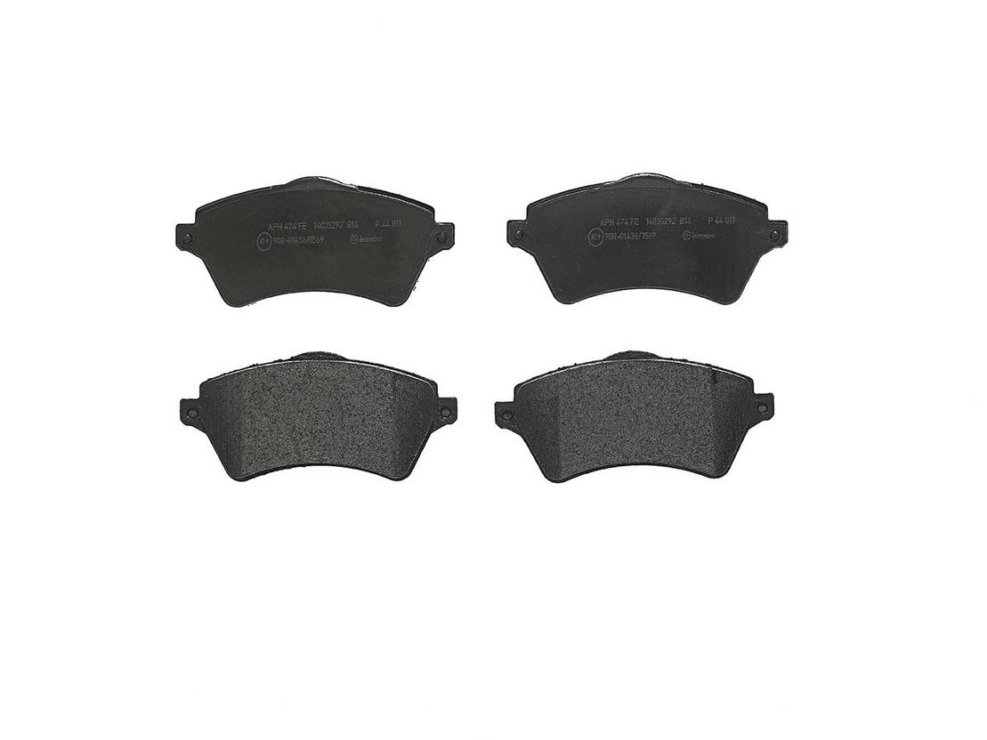 Land Rover Disc Brake Pad Set - Front (Low-Met) SFP500100 Brembo