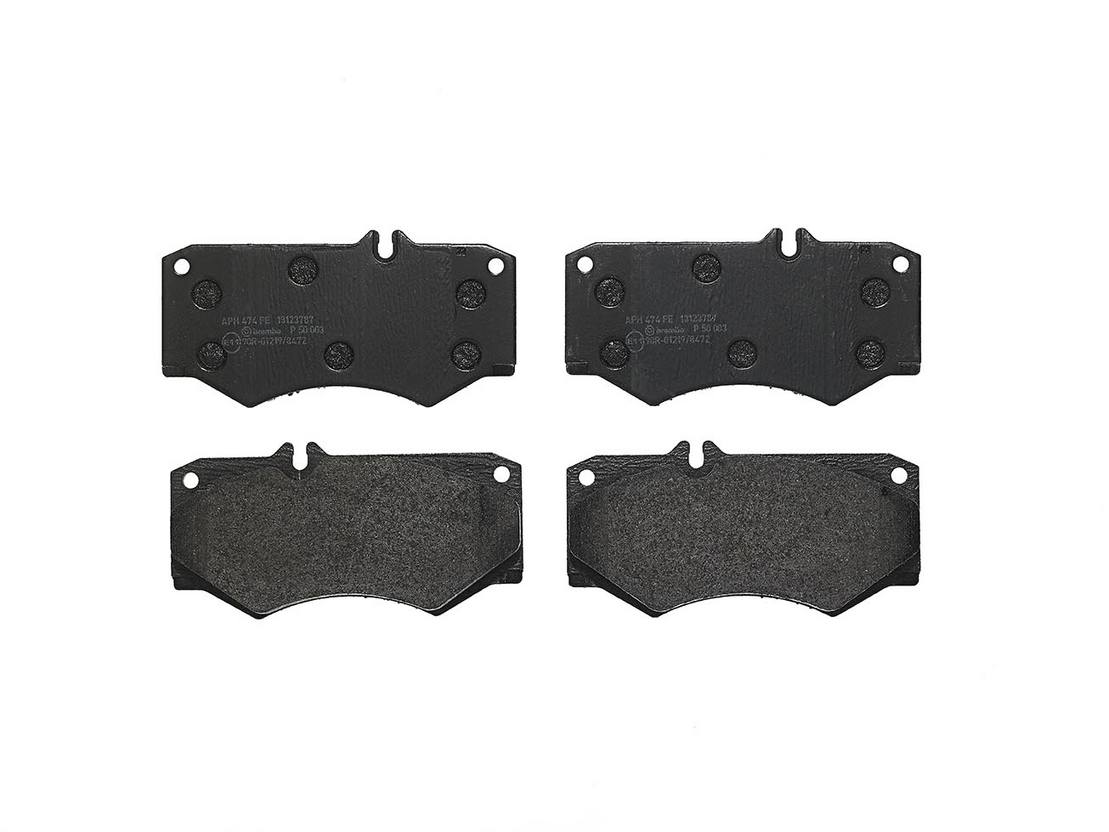 Mercedes Disc Brake Pad Set - Front (Low-Met) 6014208720 Brembo