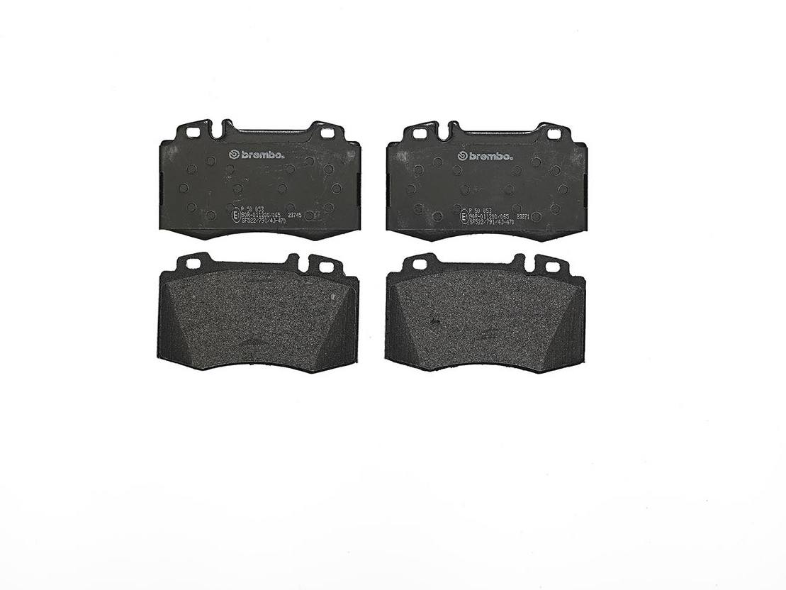 Mercedes Disc Brake Pad Set - Front (Low-Met) 0044209020 Brembo